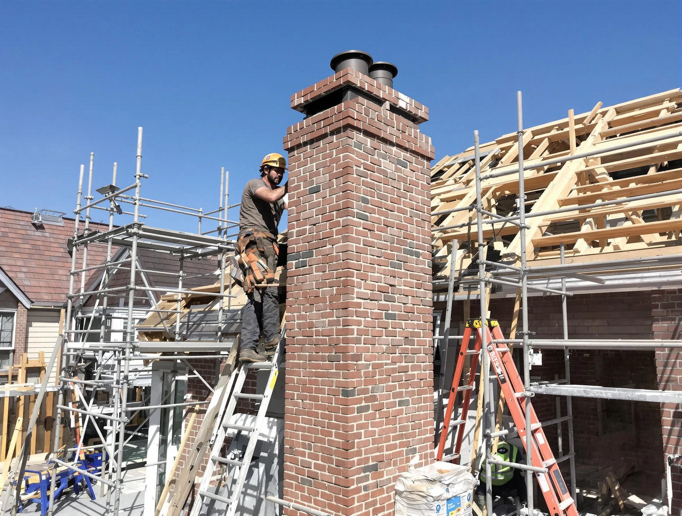 New chimney installation completed by Centennial Chimney Sweep in Centennial, CO