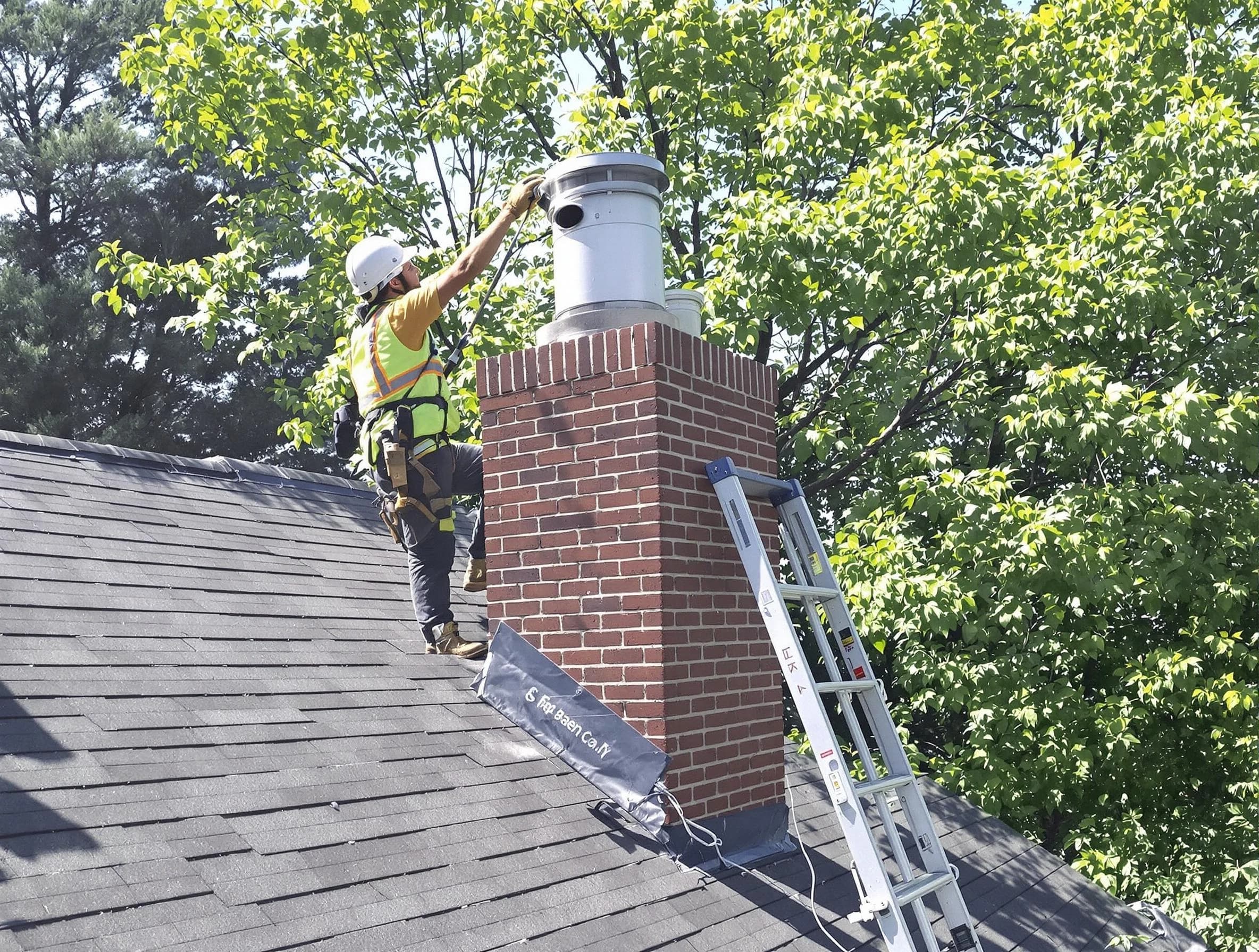 Chimney liner inspection by Centennial Chimney Sweep in Centennial, CO