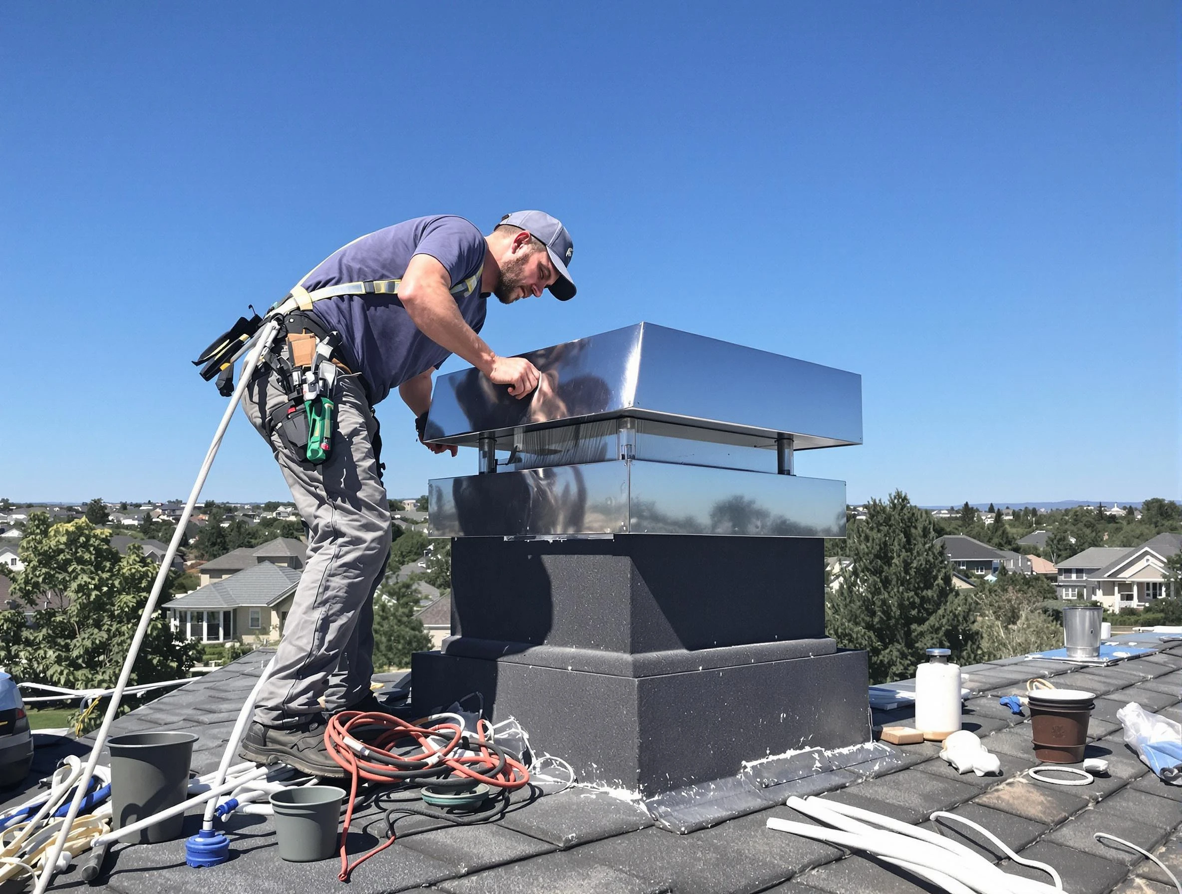 Chimney Cap Services in Centennial